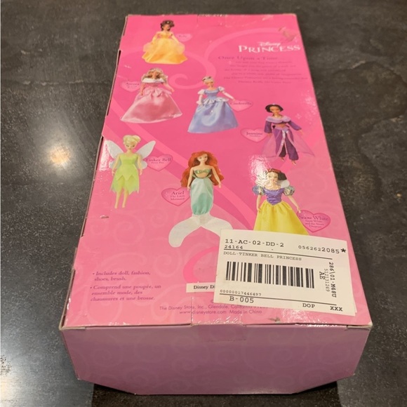 Disney Store Collectible Princess Tinker Bell Doll Pixie Fairy - Picture 6 of 6